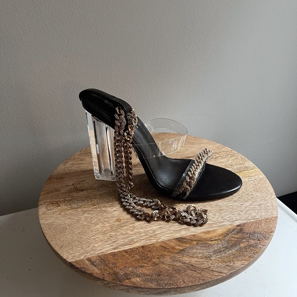 Dolls Kill Shoes - Dollskill chain heel 7.5